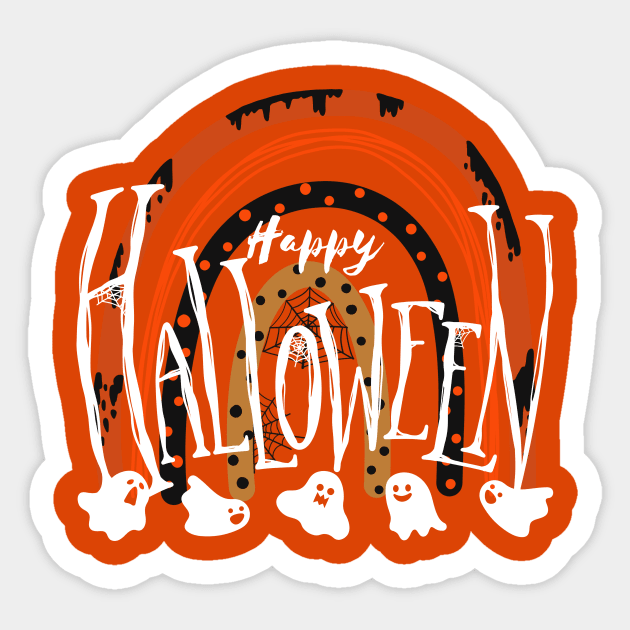 Happy Halloween Sticker by NICHE&NICHE